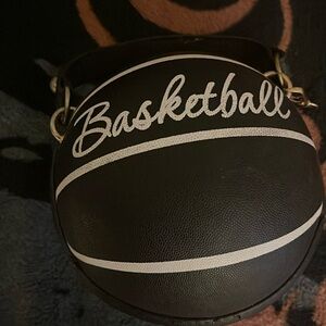 It’s a basketball shape purse